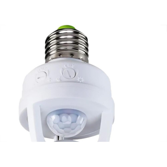 Sensor De Presenca + Fotocelula Intelbras Soquete E27 - Espi 360 Sensor De Presenca + Fotocelula Intelbras Soquete E27 - Espi 360