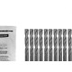 Broca Widea Tramontina Master 8,0Mm Pacote Com 10 Pecas - 43142/008 - Kit C/10 Pecas Broca Widea Tramontina Master 8,0Mm Pacote Com 10 Pecas - 43142/008 - Kit C/10 Pecas
