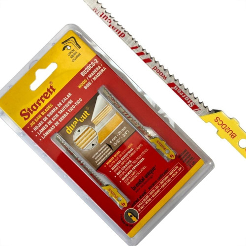 Serra Tico-Tico Lamina Starrett Mdf Bi-Metal Com 2 Pecas Bu2Dcs-2 - 50Mm - Bu2Dsc Serra Tico-Tico Lamina Starrett Mdf Bi-Metal Com 2 Pecas Bu2Dcs-2 - 50Mm - Bu2Dsc