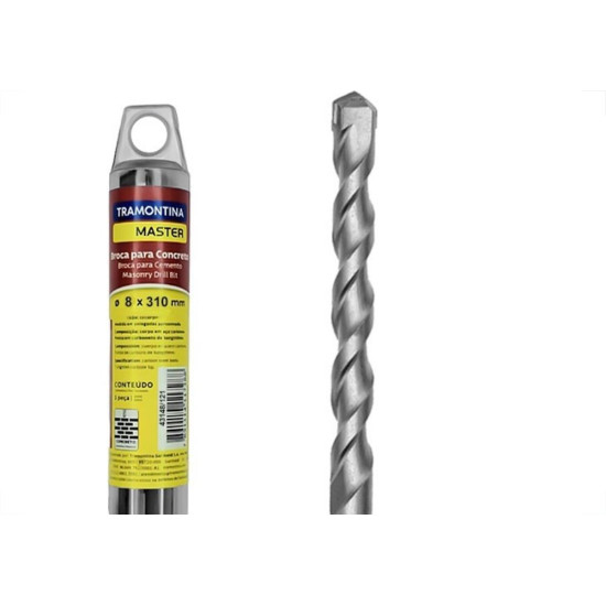 Broca Widea Sds Plus Tramontina 8X310Mm - 43148/117 Broca Widea Sds Plus Tramontina 8X310Mm - 43148/117