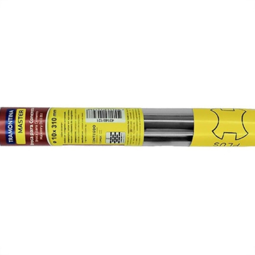 Broca Widea Sds Plus Tramontina 10X310Mm - 43148/121 Broca Widea Sds Plus Tramontina 10X310Mm - 43148/121