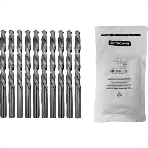 Broca Aco Rapido Tramontina Master   1/4'' - Pacote Com 10 Pecas - 43146/015 - Kit C/10 Pecas