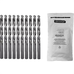 Broca Aco Rapido Tramontina Basic   1/4'' Pacote Com 10 Pecas - 43125/015 - Kit C/10 Pecas