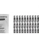 Broca Aco Rapido Tramontina Basic 2,5Mm Pacote Com 10 Pecas - 43124/017 - Kit C/10 Pecas Broca Aco Rapido Tramontina Basic 2,5Mm Pacote Com 10 Pecas - 43124/017 - Kit C/10 Pecas