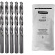 Broca Aco Rapido Tramontina Basic 10,0Mm Pacote Com 5 Pecas - 43124/059 - Kit C/5 Pecas Broca Aco Rapido Tramontina Basic 10,0Mm Pacote Com 5 Pecas - 43124/059 - Kit C/5 Pecas