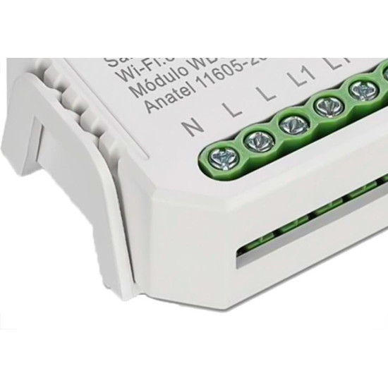 Modulo De Interruptor Steck Smarteck Interno Mini - Wi-Fi - Smciius2 Modulo De Interruptor Steck Smarteck Interno Mini - Wi-Fi - Smciius2
