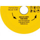Disco Corte Para Vidro Eda 115 X 15 X 22,23Mm Com Adaptador 20Mm - 0Qb Disco Corte Para Vidro Eda 115 X 15 X 22,23Mm Com Adaptador 20Mm - 0Qb