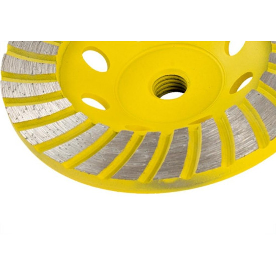 Disco Desbaste Diamantado Eda Turbo 115Mm M14 - 0Qd Disco Desbaste Diamantado Eda Turbo 115Mm M14 - 0Qd