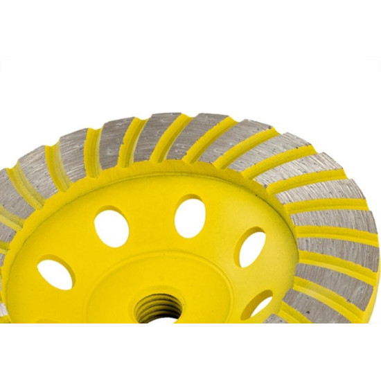 Disco Desbaste Diamantado Eda Turbo 115Mm M14 - 0Qd Disco Desbaste Diamantado Eda Turbo 115Mm M14 - 0Qd
