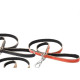Guia Para Caes Tati Couro Forrada Nº 2 - Kit C/6 Pecas