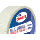 Fita Telada Compel Fibra De Vidro Para Drywall E Trincas Autoadesiva 50Mm X 90M Fita Telada Compel Fibra De Vidro Para Drywall E Trincas Autoadesiva 50Mm X 90M