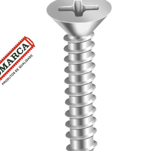 Parafuso Jomarfix Inox Philips Chata Jomarca 4,0 X 30Mm - Kit C/5 Centos