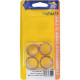 Ponteira Externa (Pvc) Talentos Redonda 7/8'' Transparente Cartela Com 4 Pecas Ponteira Externa (Pvc) Talentos Redonda 7/8'' Transparente Cartela Com 4 Pecas