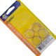Ponteira Externa (Pvc) Talentos Redonda 1'' Transparente Cartela Com 4 Pecas Ponteira Externa (Pvc) Talentos Redonda 1'' Transparente Cartela Com 4 Pecas