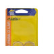 Ponteira Externa (Pvc) Talentos Redonda 1'' Transparente Cartela Com 4 Pecas Ponteira Externa (Pvc) Talentos Redonda 1'' Transparente Cartela Com 4 Pecas
