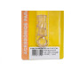 Ponteira Externa (Pvc) Talentos Redonda 5/8'' Transparente Cartela Com 4 Pecas Ponteira Externa (Pvc) Talentos Redonda 5/8'' Transparente Cartela Com 4 Pecas