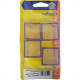Ponteira Externa (Pvc) Talentos Quadrada 30X30 Transparente Cartela Com 4 Pecas Ponteira Externa (Pvc) Talentos Quadrada 30X30 Transparente Cartela Com 4 Pecas