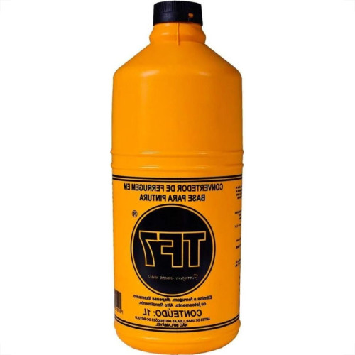 Removedor Neutralizador Convertedor. De Ferrugem Primer Tf7 1L. Removedor Neutralizador Convertedor. De Ferrugem Primer Tf7 1L.