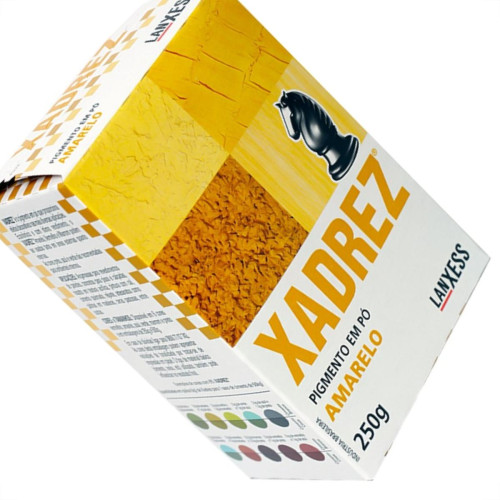 Po Xadrez 250G Amarelo...