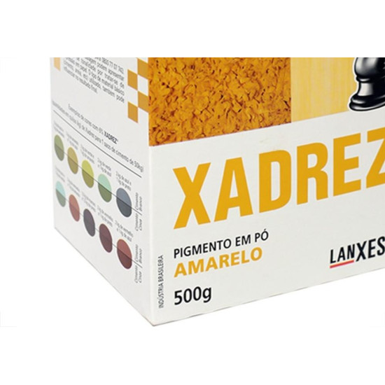 Po Xadrez 500G Amarelo...