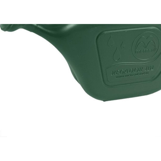 Regador Plastico Metasul 10 Litros Verde Regador Plastico Metasul 10 Litros Verde