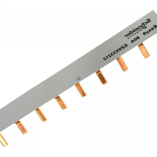 Barramento Schneider Easy9 Trifasico Din Para 12 Disjuntores 80A. - Ez9X33312 Barramento Schneider Easy9 Trifasico Din Para 12 Disjuntores 80A. - Ez9X33312