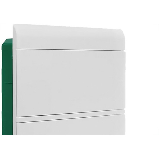 Centrinho Schneider Pvc Embutir Branco Para 24 Disjuntores Din Sem Barramento Centrinho Schneider Pvc Embutir Branco Para 24 Disjuntores Din Sem Barramento