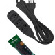 Extensao Intelbras 3 Tomadas 2 Polos + Terra 10A. Preta 3M. - 4830148 Extensao Intelbras 3 Tomadas 2 Polos + Terra 10A. Preta 3M. - 4830148