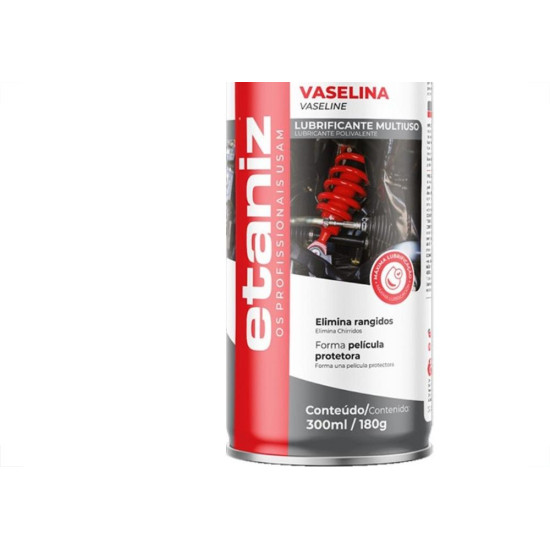 Vaselina. Industrial Etaniz Spray 300Ml/180G Vaselina. Industrial Etaniz Spray 300Ml/180G