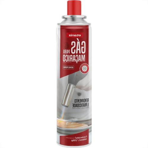Gas Butano/Propano Etaniz Para Macarico 400Ml/215G Gas Butano/Propano Etaniz Para Macarico 400Ml/215G