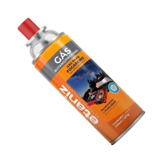 Gas Butano/Propano Etaniz Para Fogareiro 400Ml/227G Gas Butano/Propano Etaniz Para Fogareiro 400Ml/227G