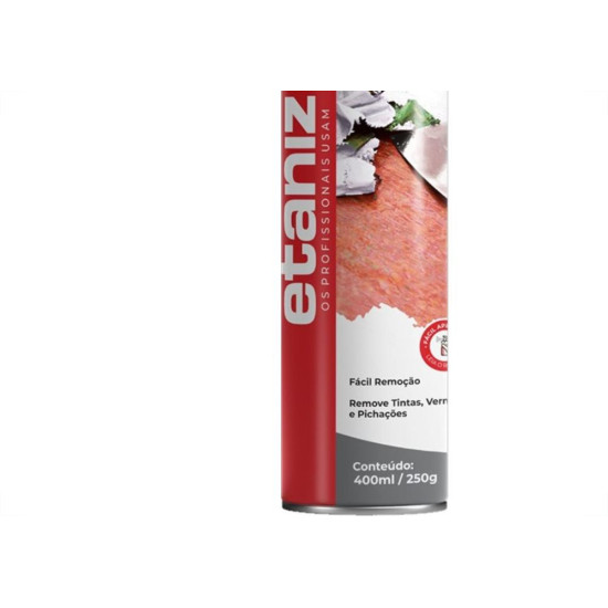 Removedor De Tintas Etaniz 400Ml/250G Removedor De Tintas Etaniz 400Ml/250G
