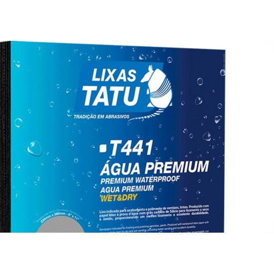 Lixa D Agua Tatu Premium Gk 3000 - Kit C/50 Pecas Lixa D Agua Tatu Premium Gk 3000 - Kit C/50 Pecas