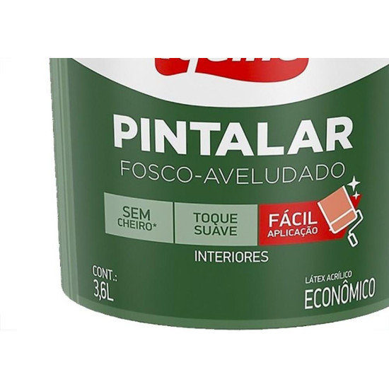Tinta Acrilica Iquine Pintalar 3,6L Branco Gelo Tinta Acrilica Iquine Pintalar 3,6L Branco Gelo
