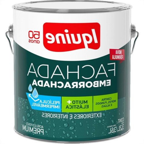 Tinta Acrilica Iquine Fachada Emborrachada Acrilico Premium 3,6L Branco Neve Tinta Acrilica Iquine Fachada Emborrachada Acrilico Premium 3,6L Branco Neve