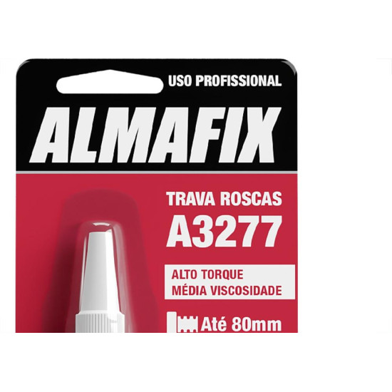 Trava Para Parafuso Almafix A3277 Alto Torque 10G Trava Para Parafuso Almafix A3277 Alto Torque 10G
