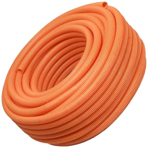 Conduite Corrugado Tramontina Laranja 1'' - Com 25M Conduite Corrugado Tramontina Laranja 1'' - Com 25M