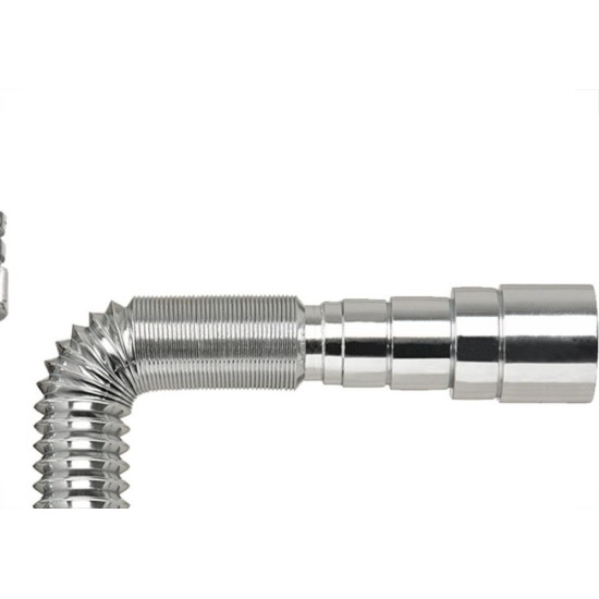 Sifao Sanfonado Tigre Multiuso 66Cm - 88Cm Pvc Metalizado