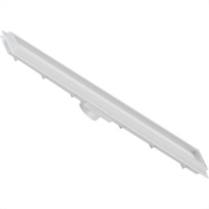 Ralo Invisivel Linear Tigre 50Cm Branco