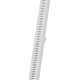 Ralo Linear Com Grelha Flat Tigre 50Cm Branco