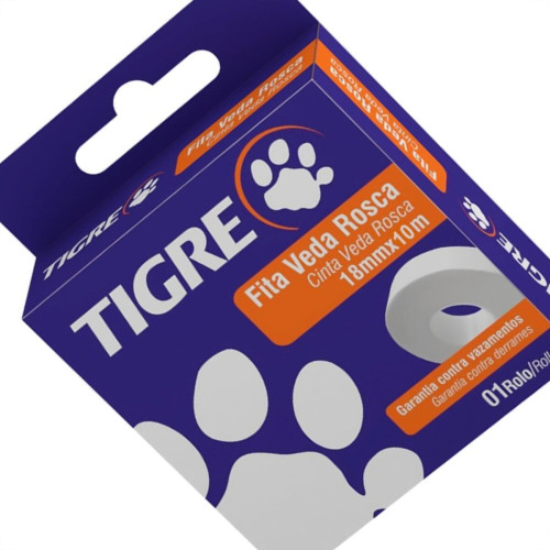 Veda Rosca Tigre 18X10M - Kit C/63 Pecas Veda Rosca Tigre 18X10M - Kit C/63 Pecas