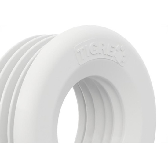 Spud Tigre Plastico Branco Para Vaso Sanitario