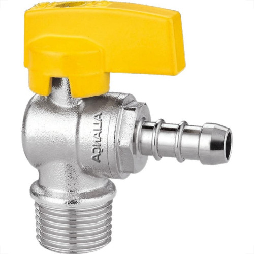 Registro Para Gas Esfera Alianca Angular - 1/2'' X 1/2'' E 1/2'' X 3/8'' - 550/10 Registro Para Gas Esfera Alianca Angular - 1/2'' X 1/2'' E 1/2'' X 3/8'' - 550/10