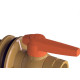 Adaptador Para Caixa D`Agua Tigre Com Registro 25Mm Adaptador Para Caixa D`Agua Tigre Com Registro 25Mm