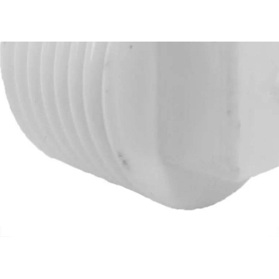 Plug Branco Krona Rosca   1.1/2'' - Kit C/20 Pecas