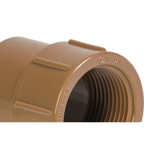 Luva Soldavel Com Rosca Krona 50Mmx1.1/2'' Lr - Kit C/10 Pecas Luva Soldavel Com Rosca Krona 50Mmx1.1/2'' Lr - Kit C/10 Pecas
