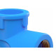 Joelho Azul Com Bucha Latao Tigre 25Mmx1/2''