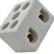 Conector Porcelana Interneed 2 Polos 6Mm - 66071 - Kit C/10 Pecas Conector Porcelana Interneed 2 Polos 6Mm - 66071 - Kit C/10 Pecas