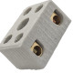 Conector Porcelana Interneed 2 Polos 10Mm - 66095 - Kit C/10 Pecas Conector Porcelana Interneed 2 Polos 10Mm - 66095 - Kit C/10 Pecas