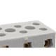 Conector Porcelana Interneed 3 Polos 16Mm - 66156 - Kit C/10 Pecas